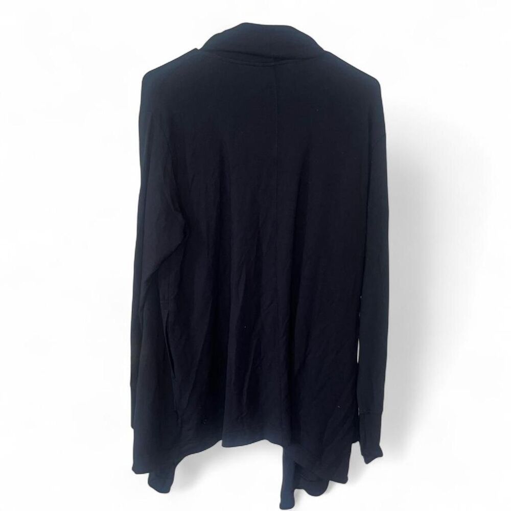 Athleta Women's Black Cardigan SZ L - Picture 2 of 4